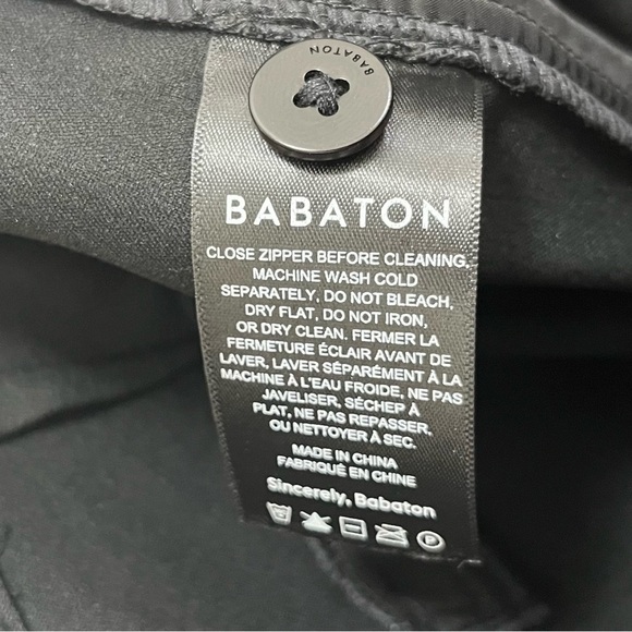 Aritzia Babaton Faux Vegan Leather Cropped Pants Size 0 - Picture 5 of 11